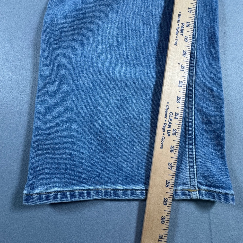 Everlane The Way-High Sailor Jean Women 33R Blue Wide Leg High Rise Denim 36x29 - Picture 7 of 9